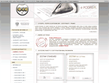 Tablet Screenshot of e-podpis.pl